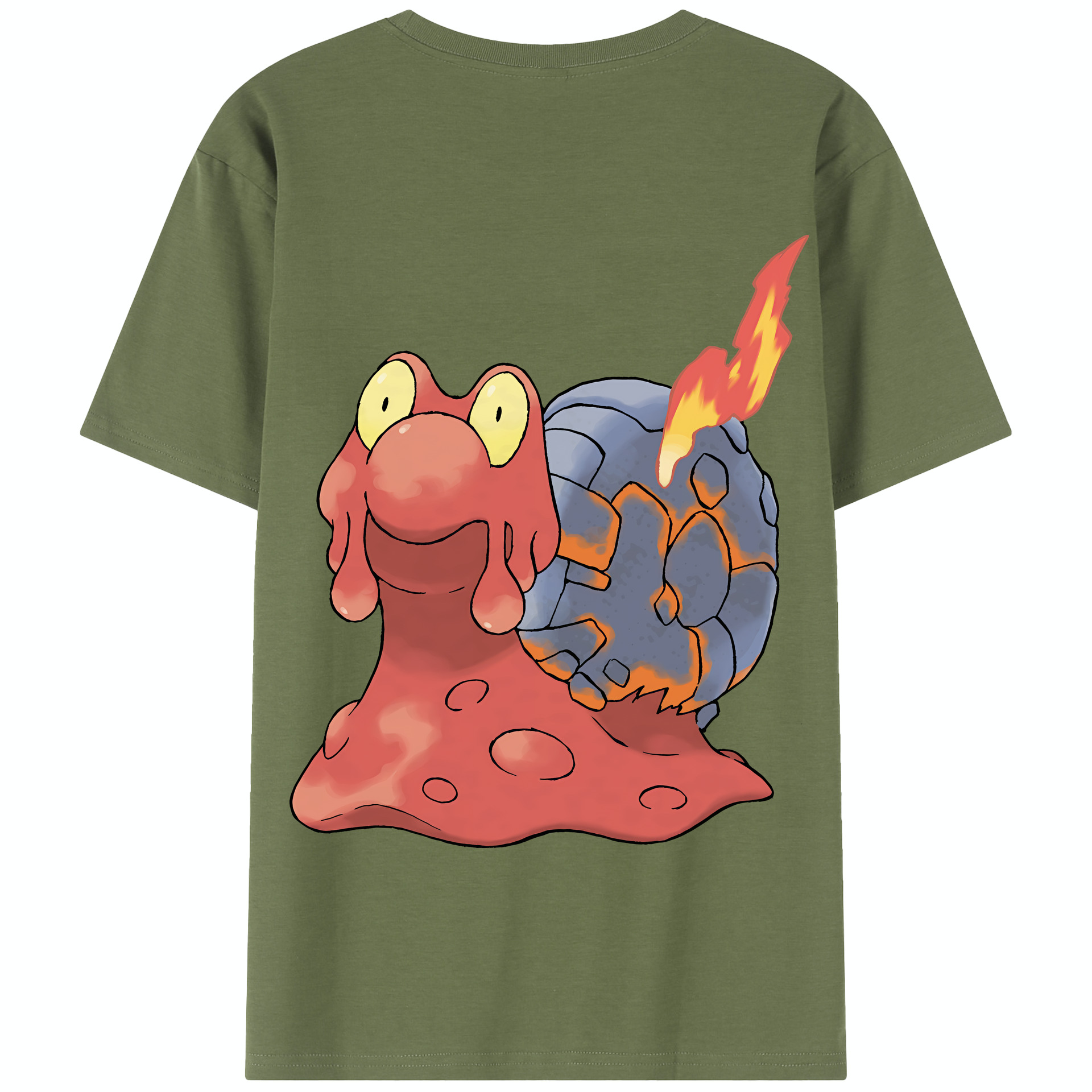 （画像用） ポケットモンスター Pokémon 綿100％半袖Tシャツ（背面プリント）